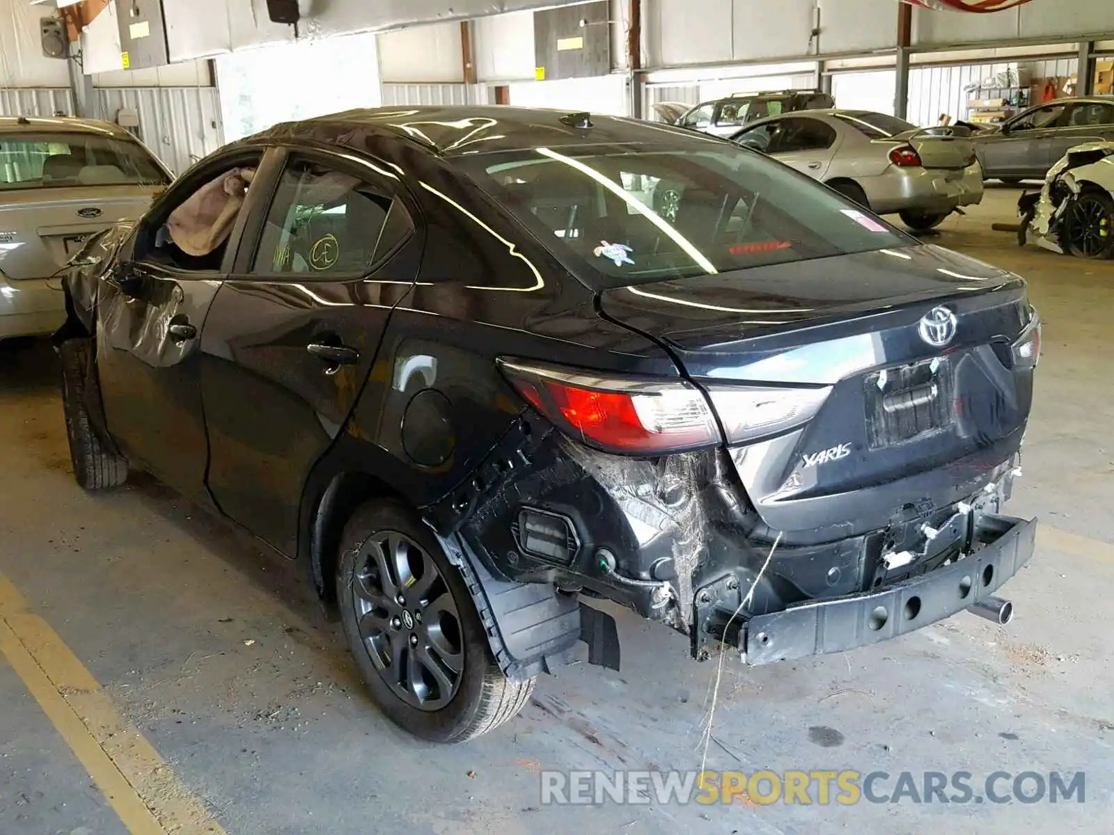 3 Photograph of a damaged car 3MYDLBYVXKY513237 TOYOTA YARIS 2019