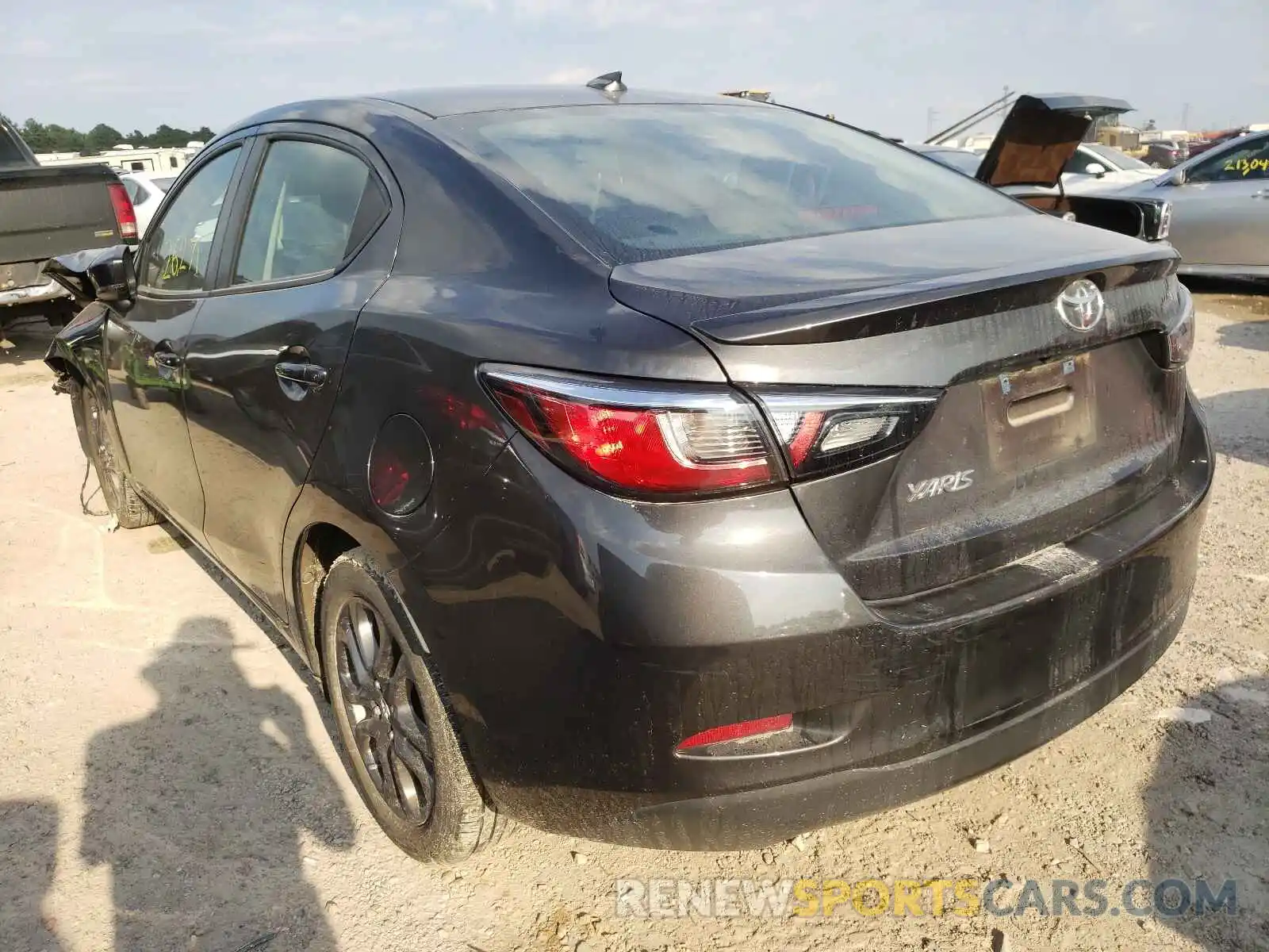 3 Photograph of a damaged car 3MYDLBYVXKY514131 TOYOTA YARIS 2019