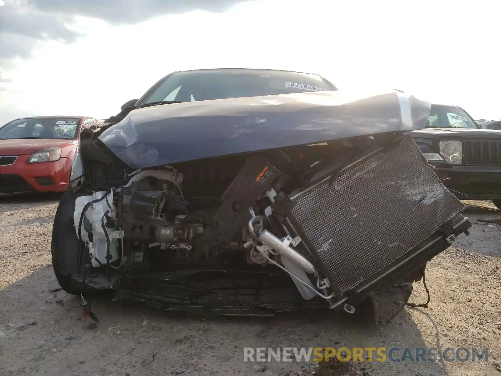 9 Photograph of a damaged car 3MYDLBYVXKY514131 TOYOTA YARIS 2019