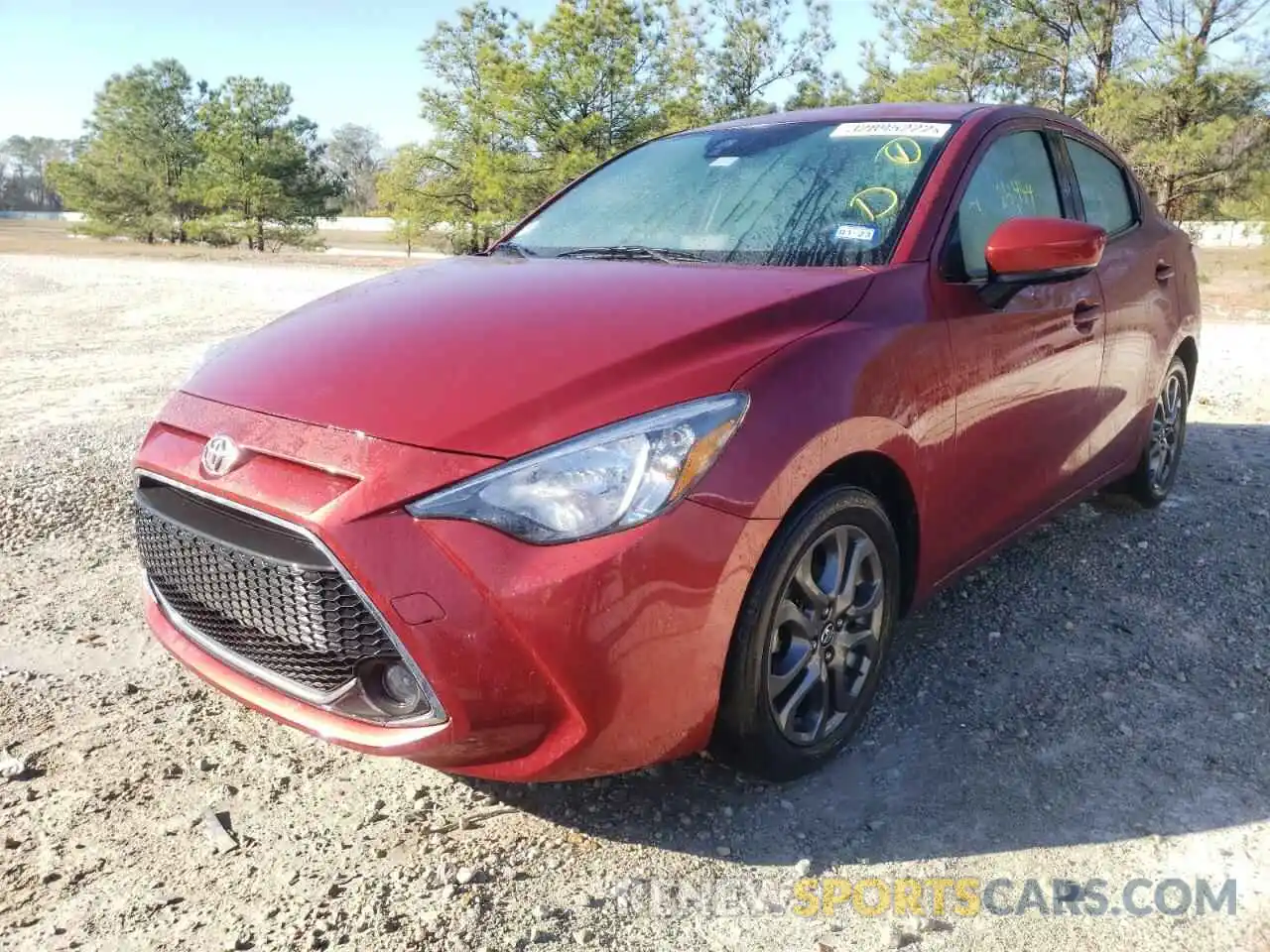 2 Photograph of a damaged car 3MYDLBYVXKY515120 TOYOTA YARIS 2019