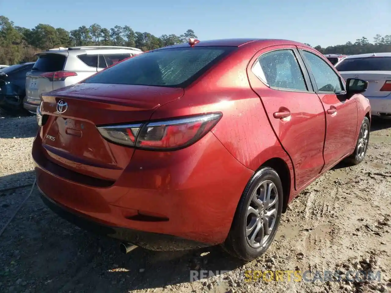 4 Photograph of a damaged car 3MYDLBYVXKY515120 TOYOTA YARIS 2019