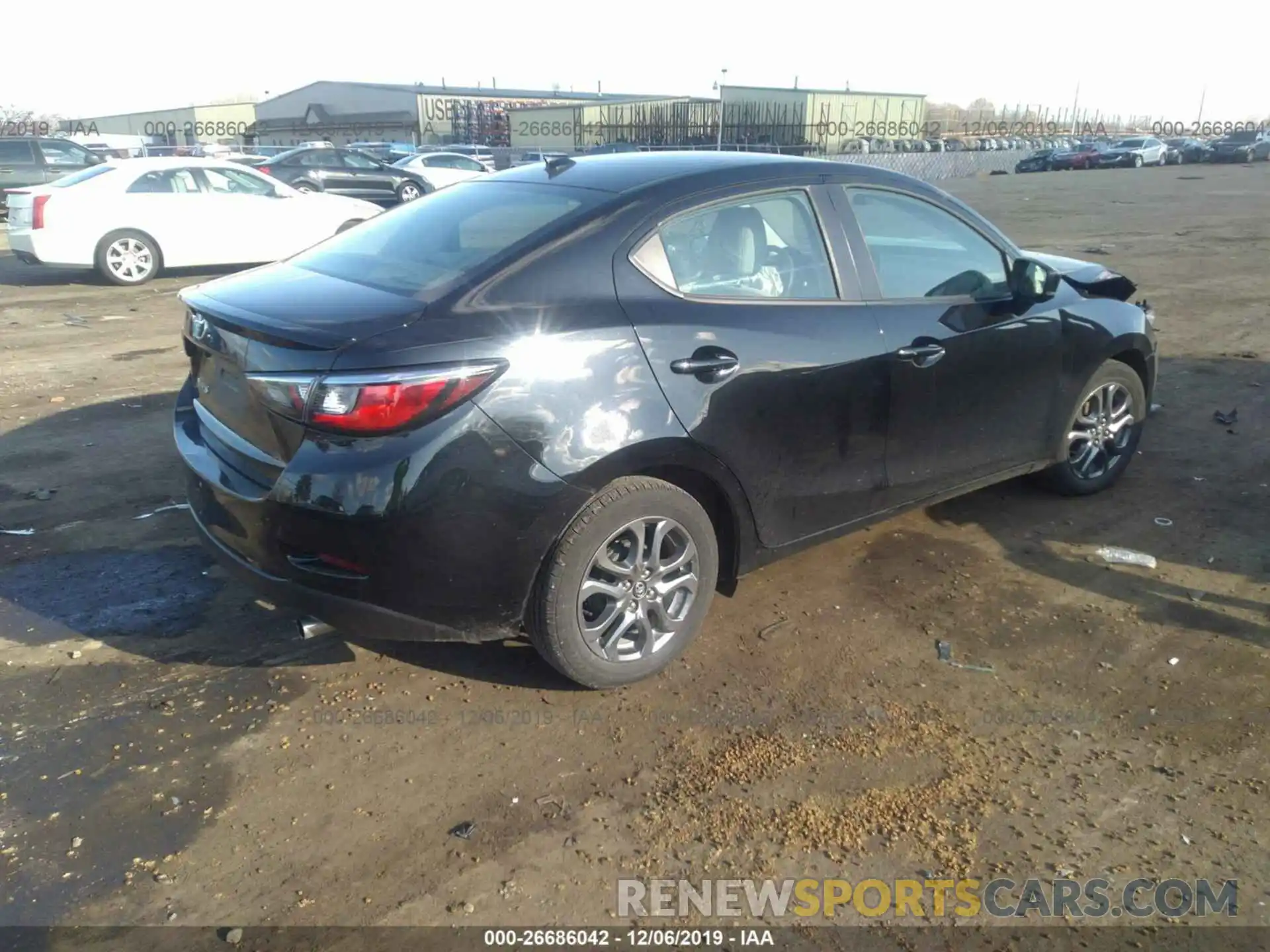 4 Photograph of a damaged car 3MYDLBYVXKY515232 TOYOTA YARIS 2019