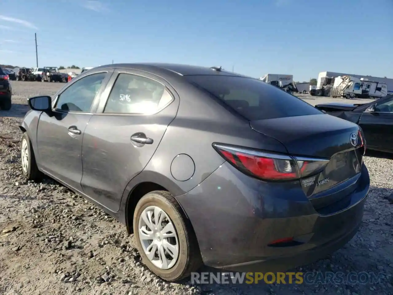 3 Photograph of a damaged car 3MYDLBYVXKY517031 TOYOTA YARIS 2019