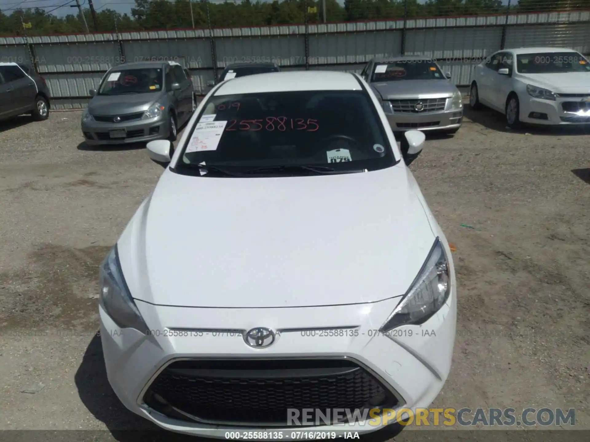 6 Фотография поврежденного автомобиля 3MYDLBYVXKY517076 TOYOTA YARIS 2019