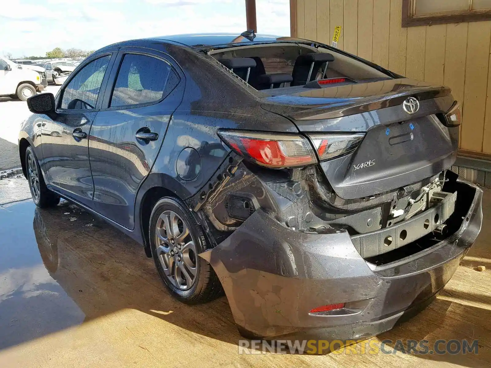 3 Photograph of a damaged car 3MYDLBYVXKY519426 TOYOTA YARIS 2019