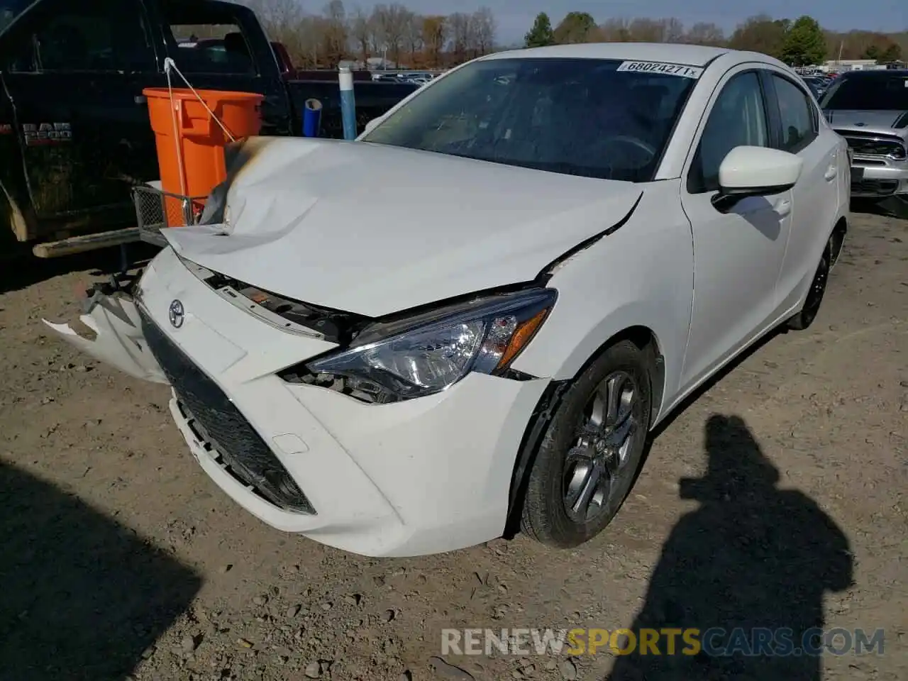 2 Фотография поврежденного автомобиля 3MYDLBYVXKY520379 TOYOTA YARIS 2019