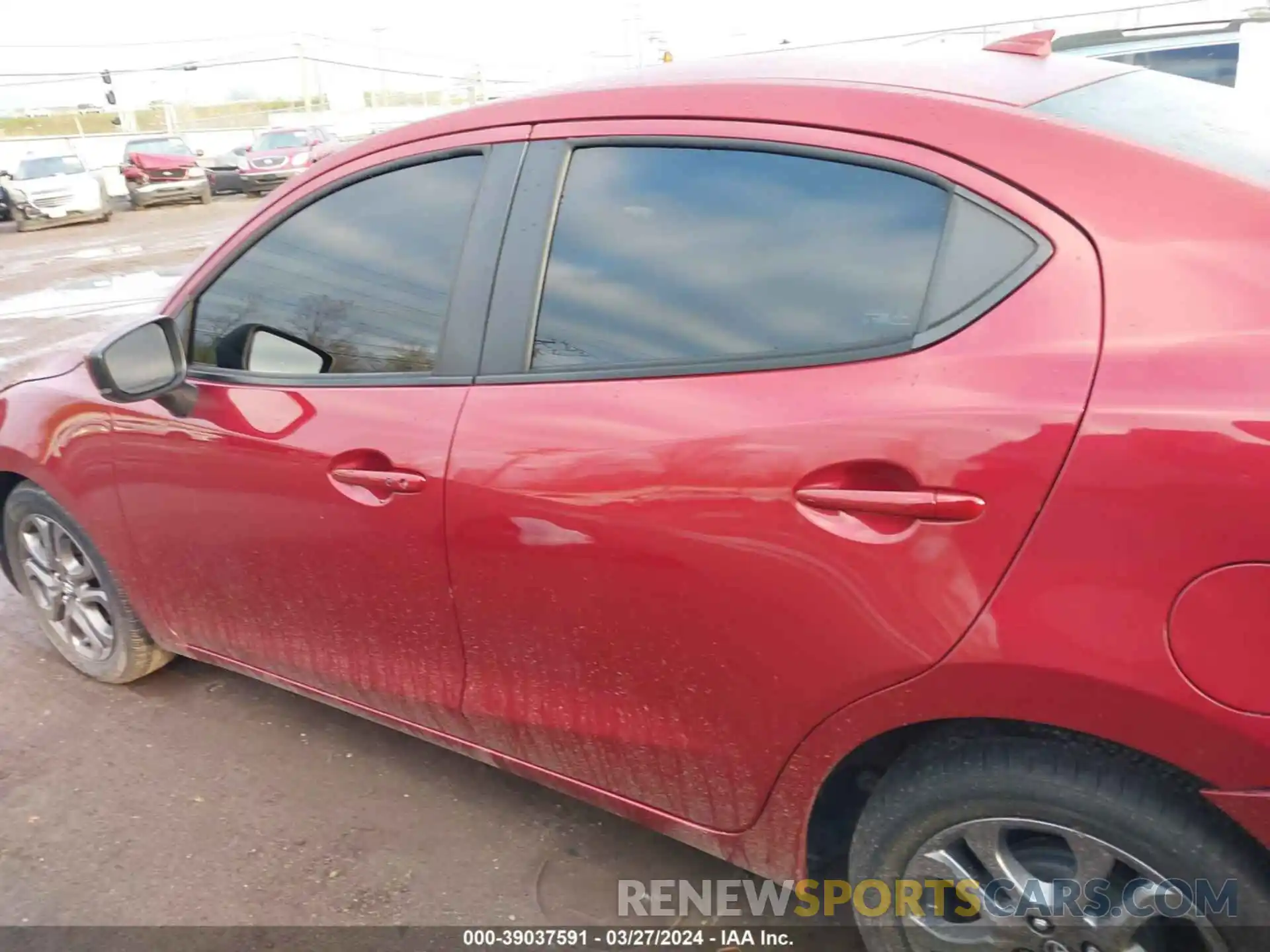 14 Photograph of a damaged car 3MYDLBYVXKY520401 TOYOTA YARIS 2019