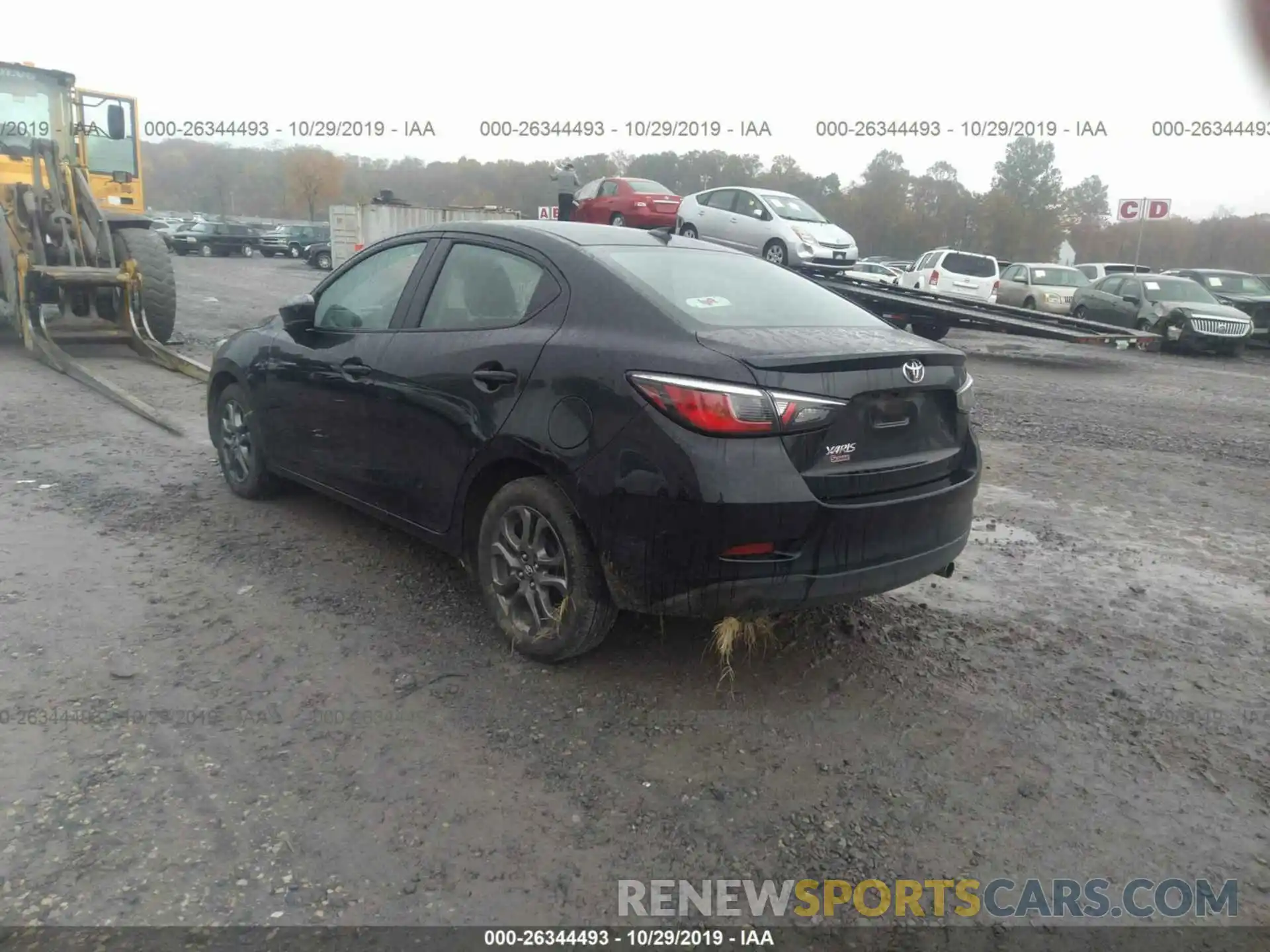 3 Photograph of a damaged car 3MYDLBYVXKY521645 TOYOTA YARIS 2019