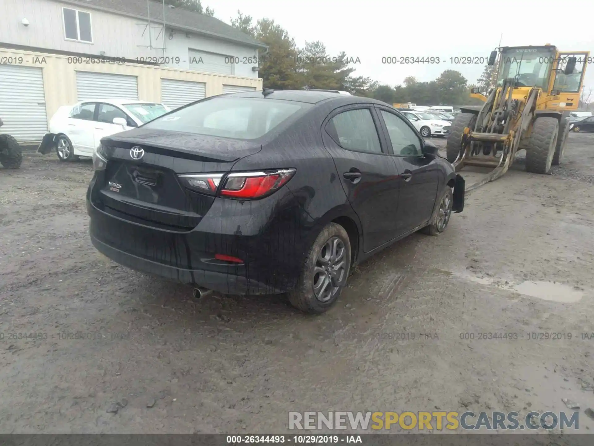 4 Photograph of a damaged car 3MYDLBYVXKY521645 TOYOTA YARIS 2019