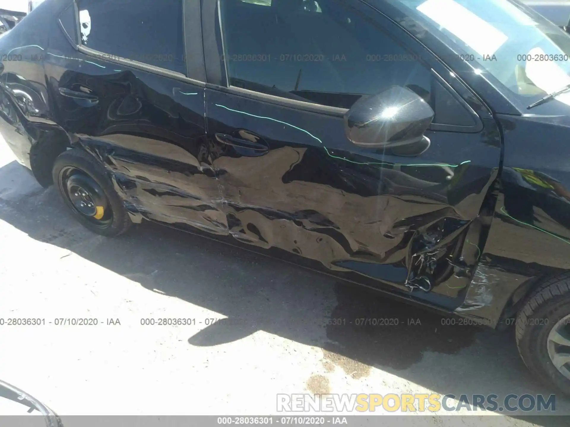 6 Photograph of a damaged car 3MYDLBYVXKY522570 TOYOTA YARIS 2019