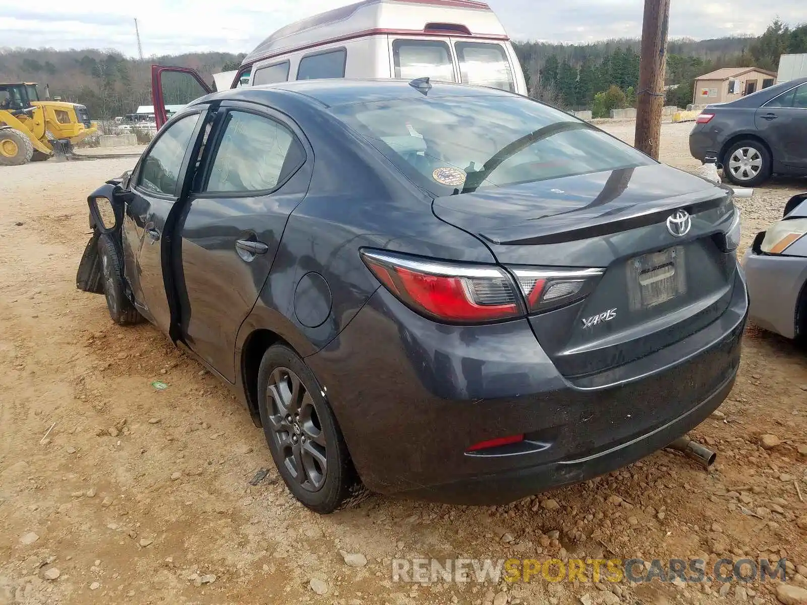 3 Photograph of a damaged car 3MYDLBYVXKY522780 TOYOTA YARIS 2019