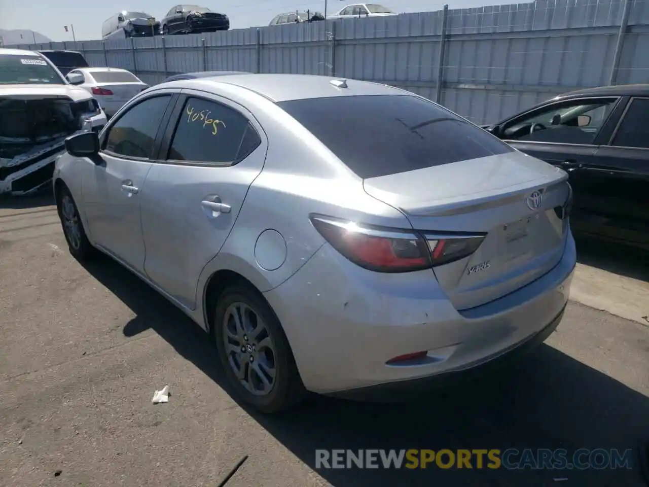 3 Photograph of a damaged car 3MYDLBYVXKY524397 TOYOTA YARIS 2019