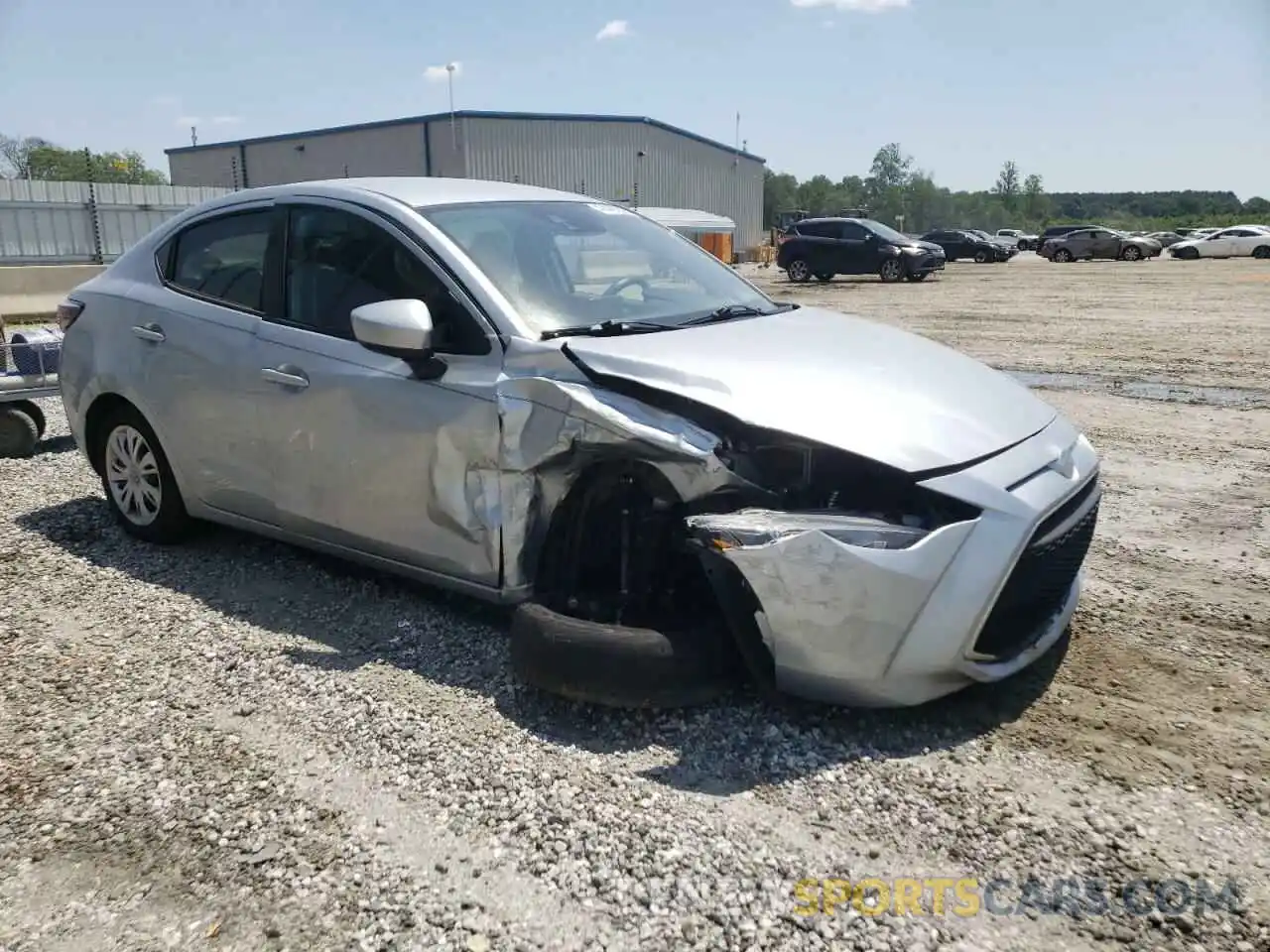 1 Photograph of a damaged car 3MYDLBYVXKY524612 TOYOTA YARIS 2019