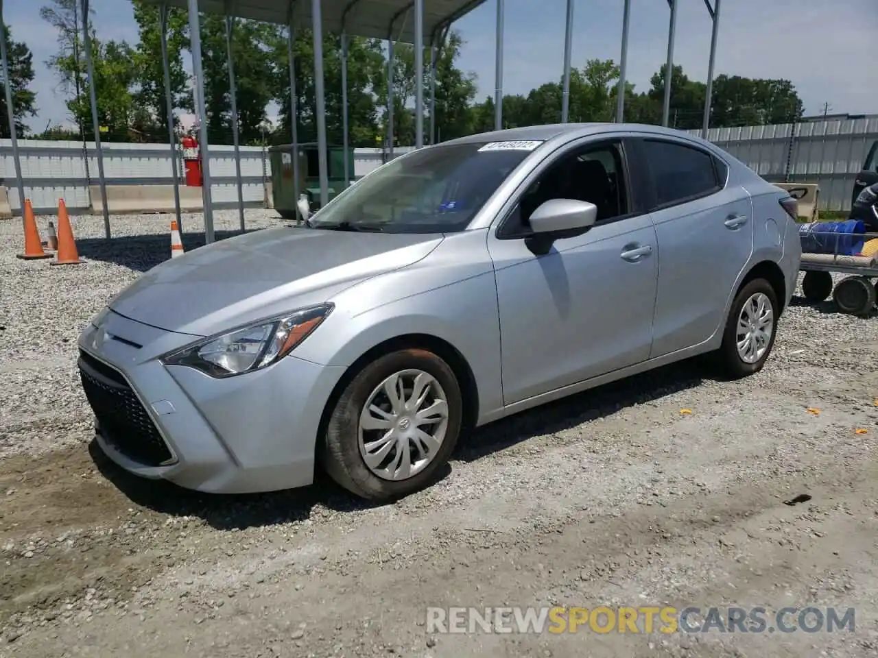 2 Photograph of a damaged car 3MYDLBYVXKY524612 TOYOTA YARIS 2019