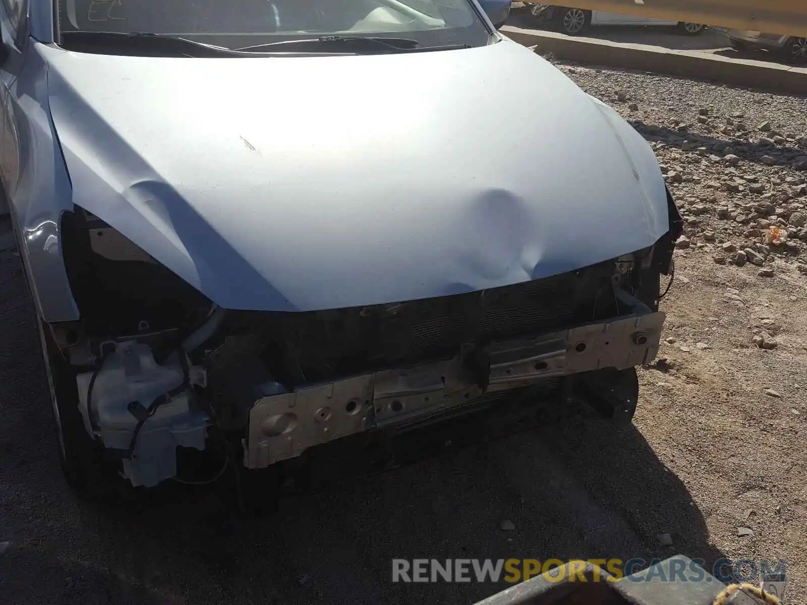 9 Photograph of a damaged car 3MYDLBYVXKY527199 TOYOTA YARIS 2019