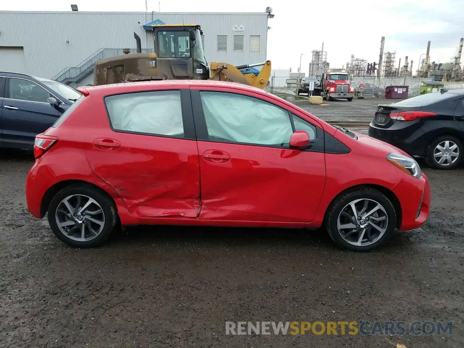 9 Фотография поврежденного автомобиля VNKKTUD34KA105219 TOYOTA YARIS 2019