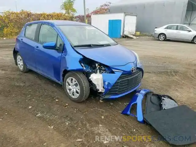 1 Photograph of a damaged car VNKKTUD35KA104435 TOYOTA YARIS 2019