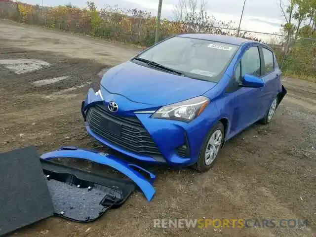 2 Photograph of a damaged car VNKKTUD35KA104435 TOYOTA YARIS 2019