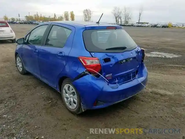 3 Photograph of a damaged car VNKKTUD35KA104435 TOYOTA YARIS 2019