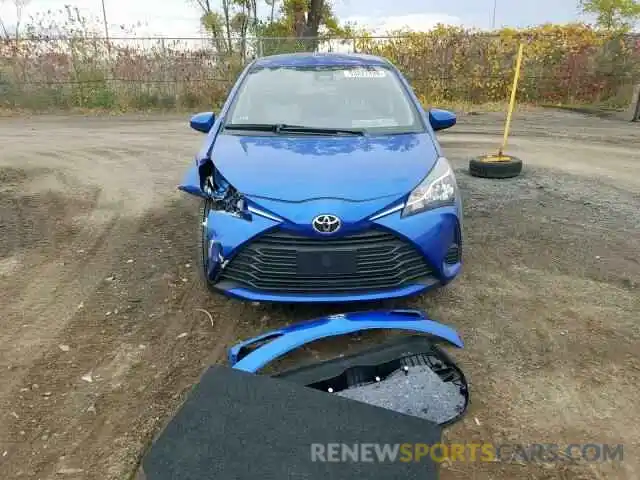 9 Photograph of a damaged car VNKKTUD35KA104435 TOYOTA YARIS 2019