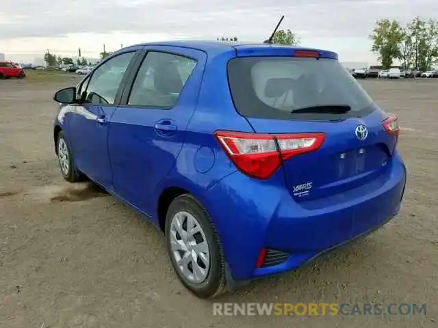 3 Фотография поврежденного автомобиля VNKKTUD36KA101978 TOYOTA YARIS 2019