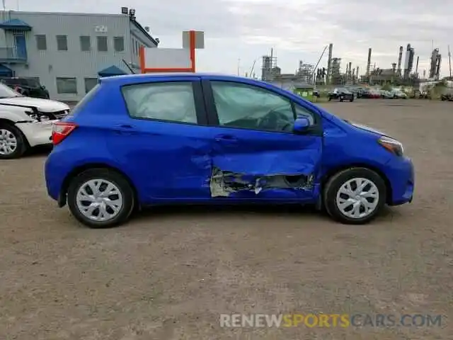 9 Photograph of a damaged car VNKKTUD36KA101978 TOYOTA YARIS 2019