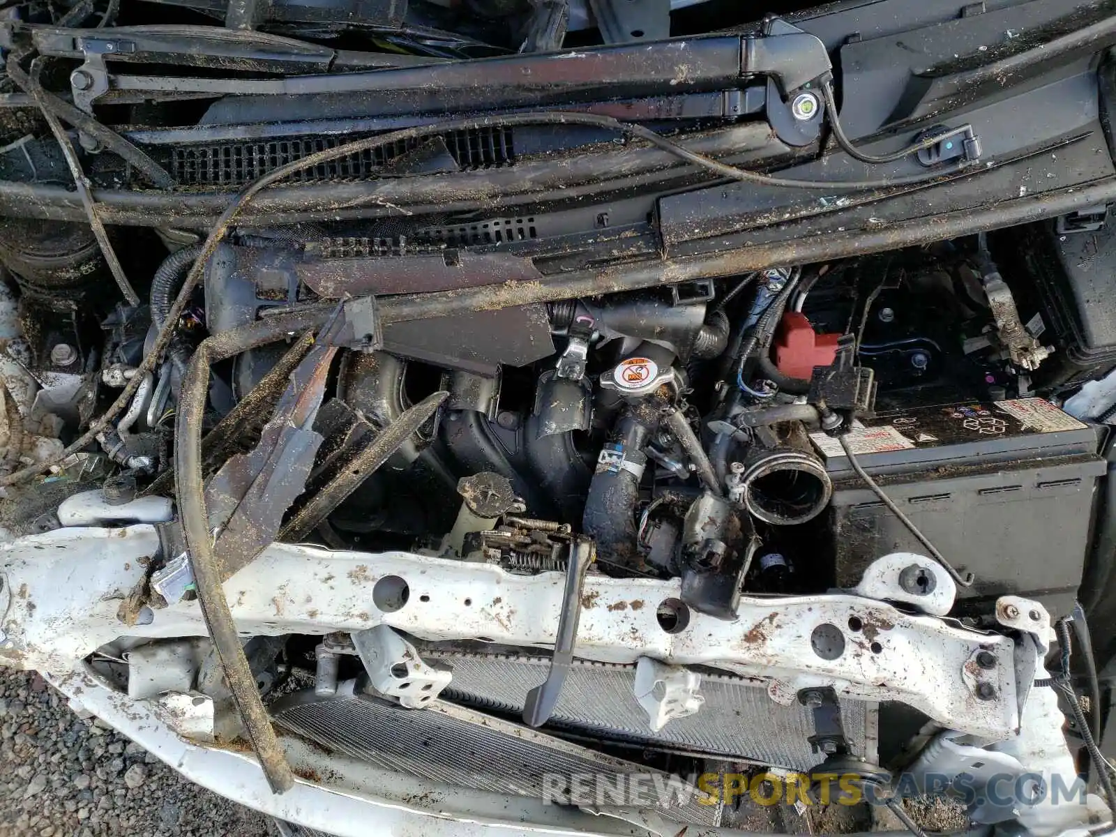 7 Photograph of a damaged car VNKKTUD37KA104923 TOYOTA YARIS 2019