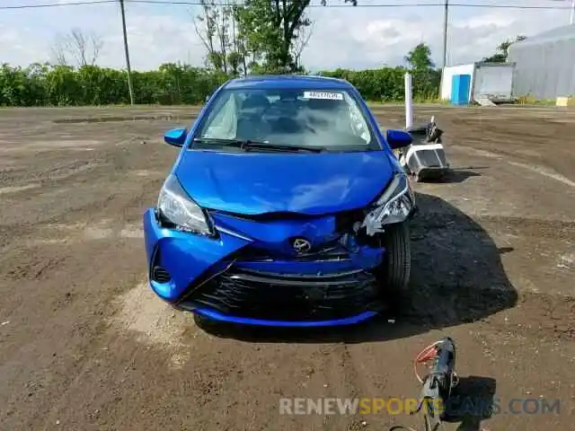 9 Фотография поврежденного автомобиля VNKKTUD39KA104390 TOYOTA YARIS 2019