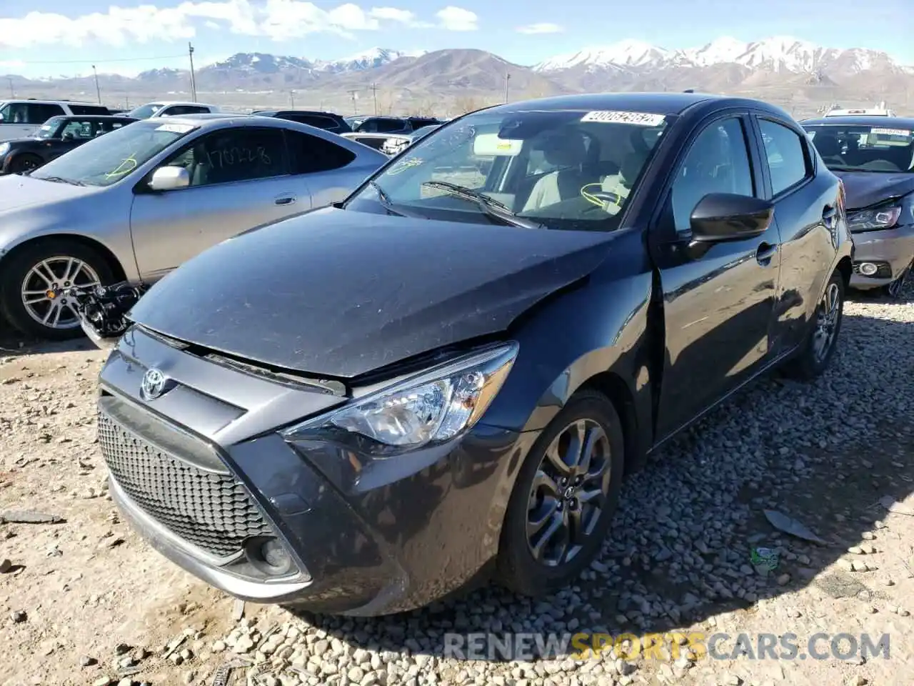 2 Photograph of a damaged car 3MYDLBJV0LY700255 TOYOTA YARIS 2020