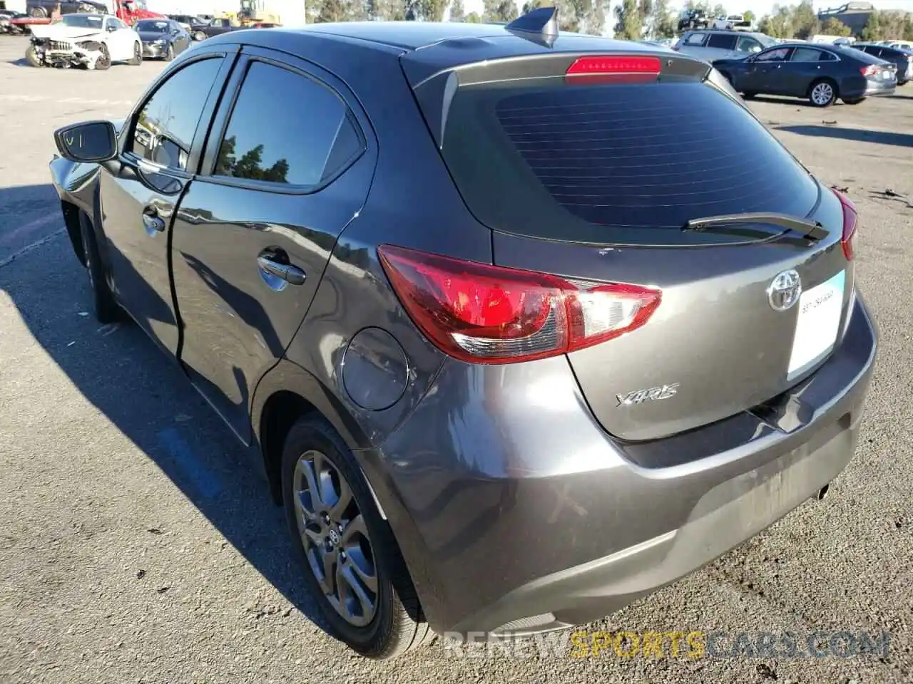 3 Photograph of a damaged car 3MYDLBJV0LY702149 TOYOTA YARIS 2020