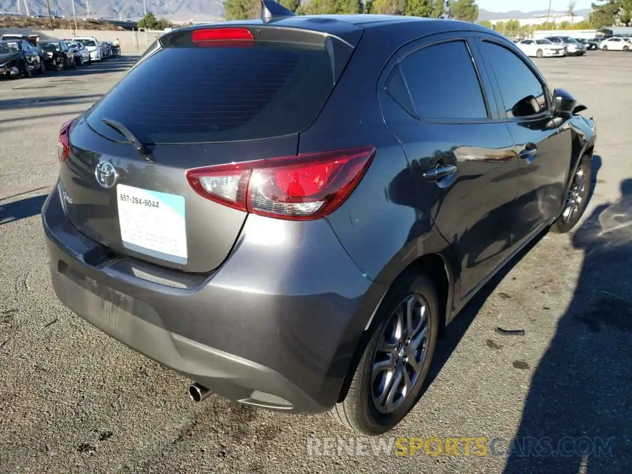 4 Photograph of a damaged car 3MYDLBJV0LY702149 TOYOTA YARIS 2020