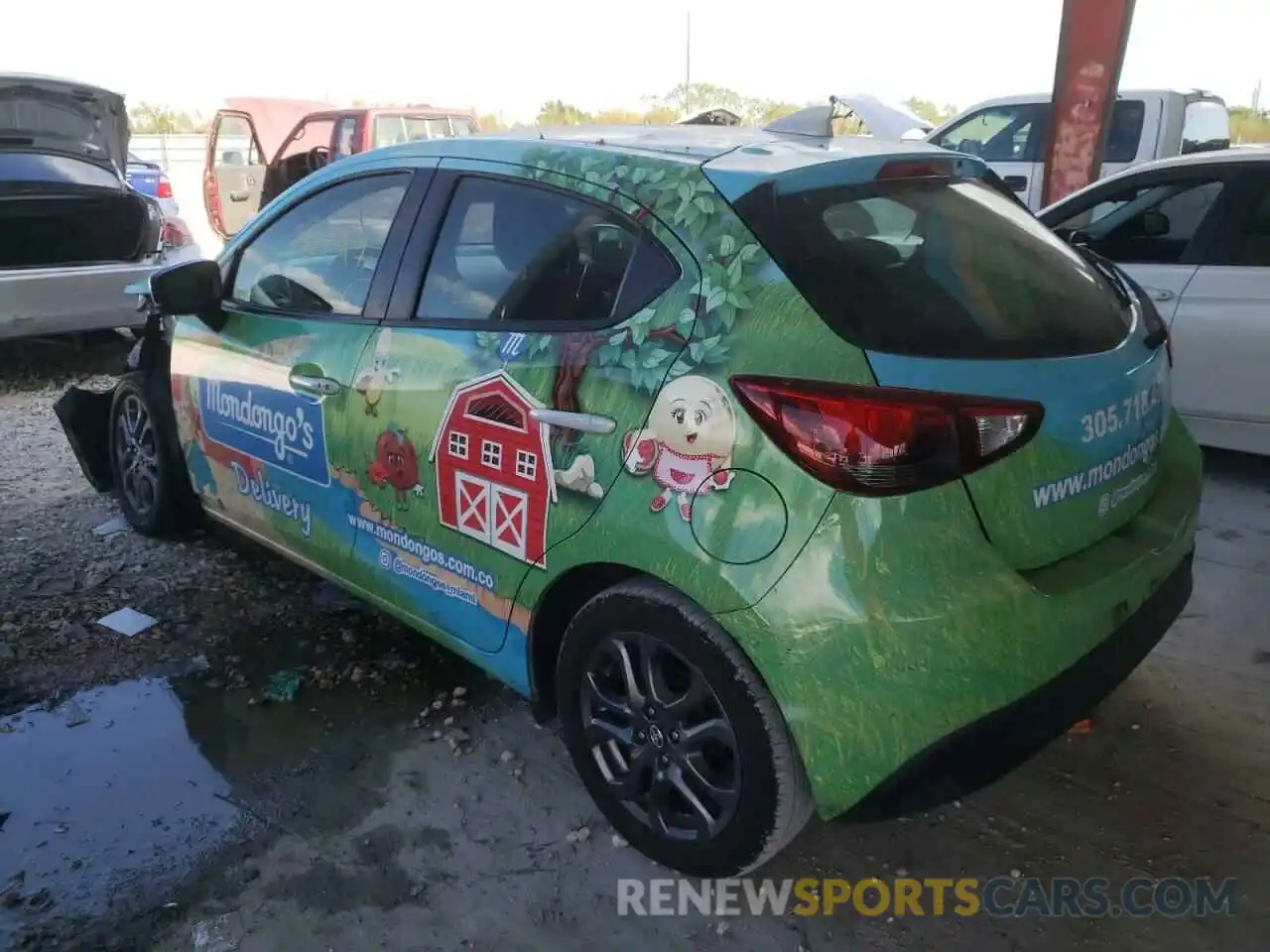 3 Photograph of a damaged car 3MYDLBJV0LY705455 TOYOTA YARIS 2020