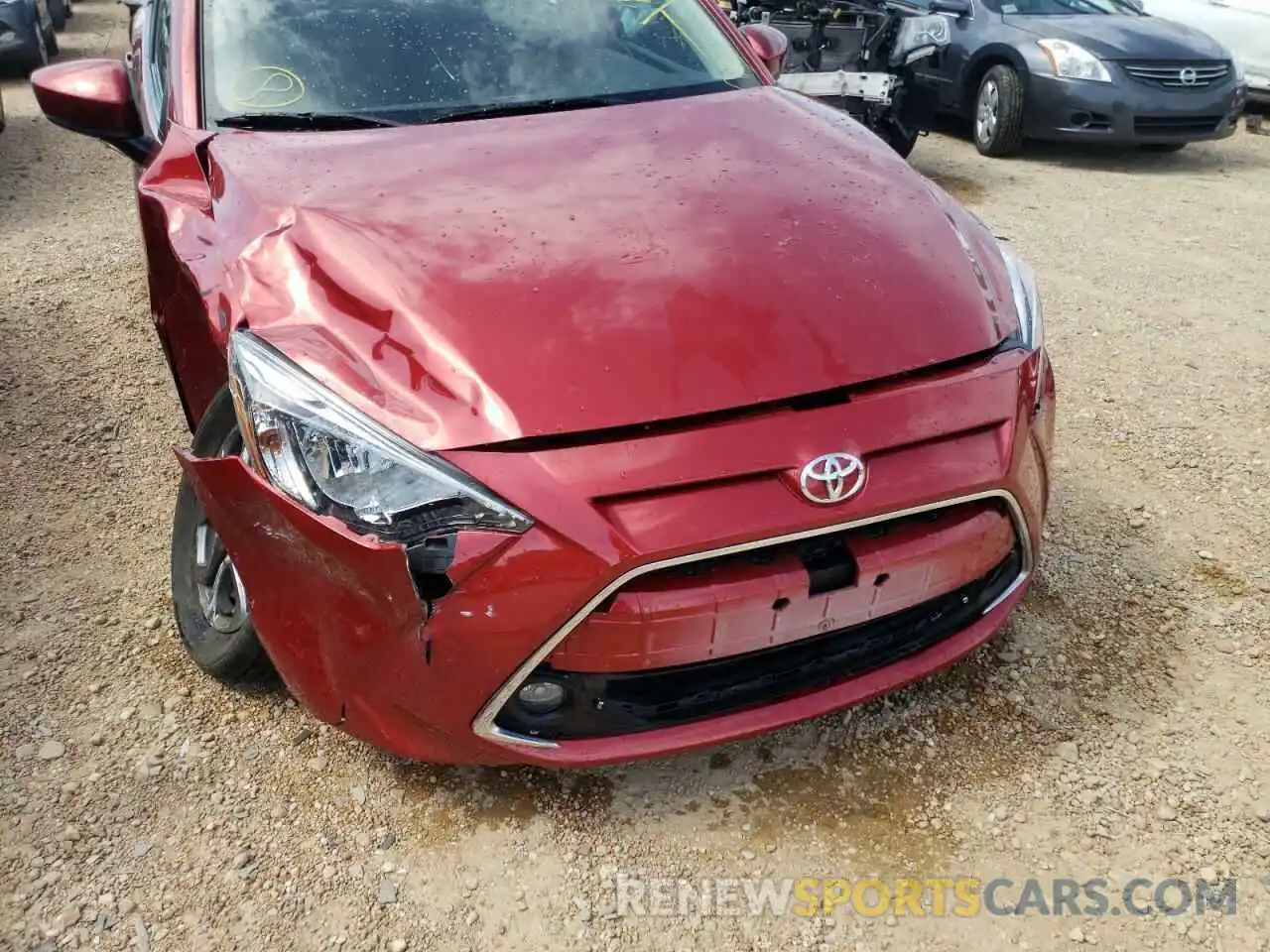 9 Photograph of a damaged car 3MYDLBJV0LY708839 TOYOTA YARIS 2020