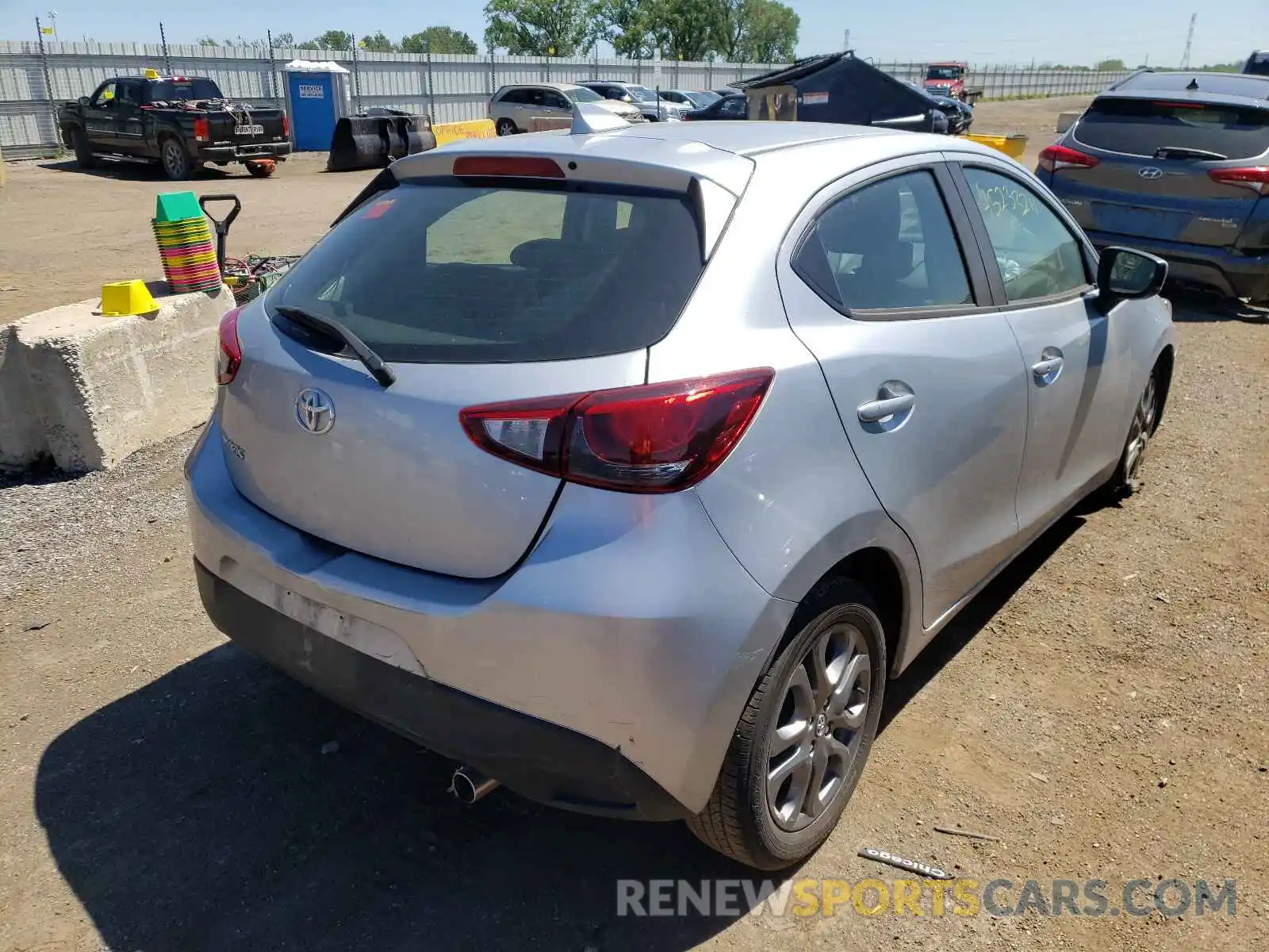 4 Photograph of a damaged car 3MYDLBJV0LY712938 TOYOTA YARIS 2020