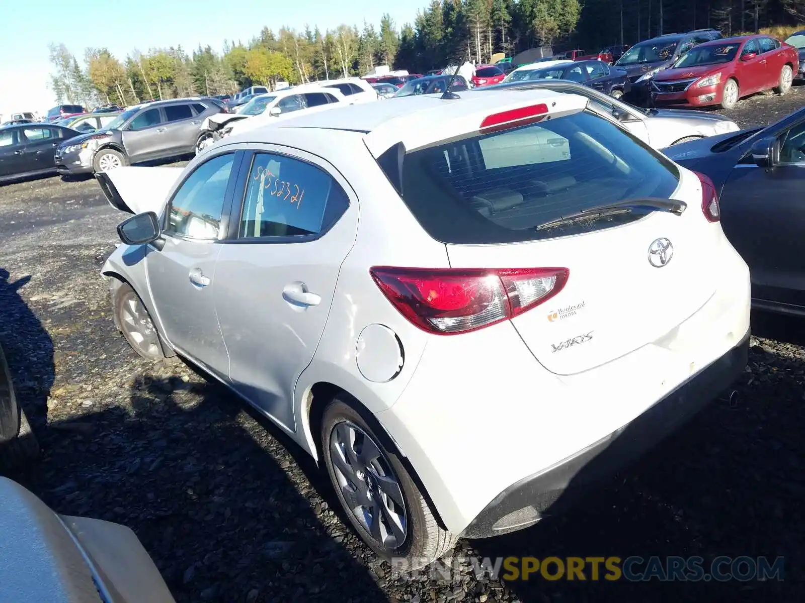 3 Photograph of a damaged car 3MYDLBJV0LY713555 TOYOTA YARIS 2020