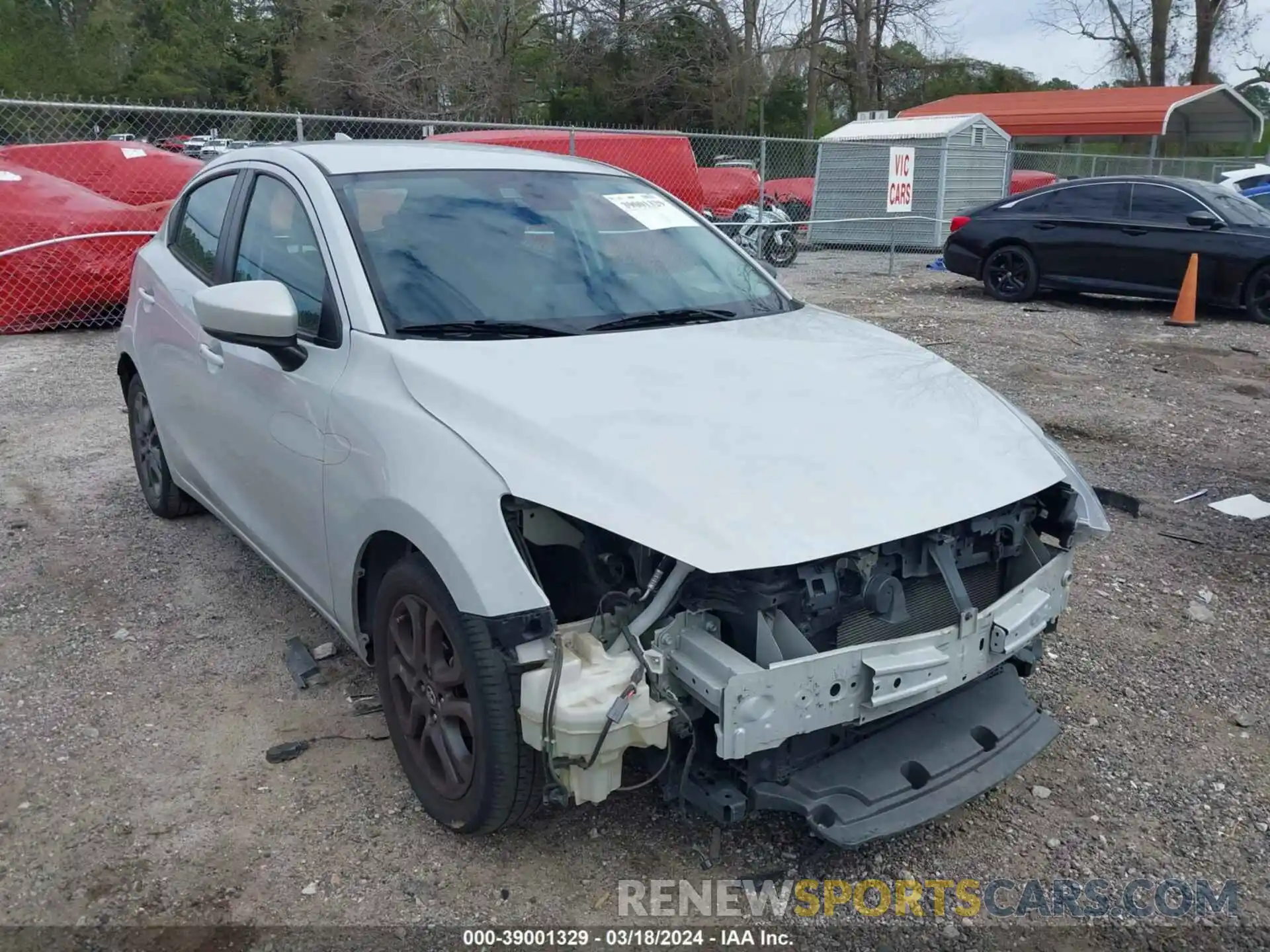 6 Photograph of a damaged car 3MYDLBJV1LY700202 TOYOTA YARIS 2020