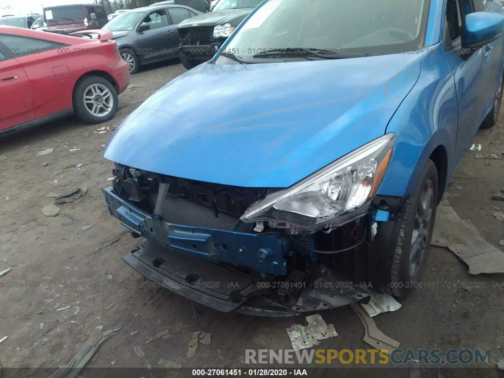 6 Фотография поврежденного автомобиля 3MYDLBJV1LY700622 TOYOTA YARIS 2020
