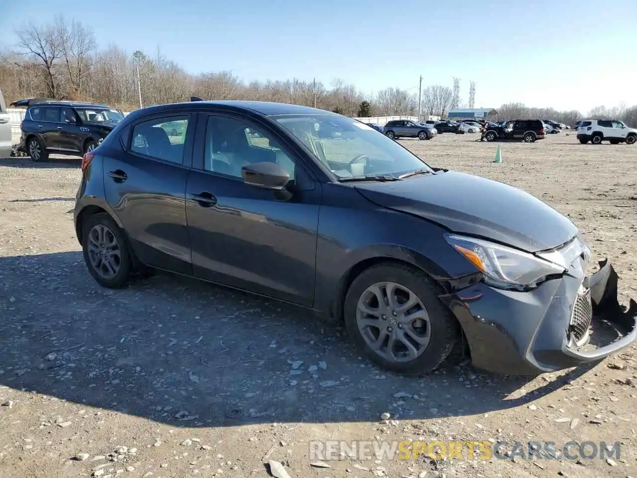 4 Photograph of a damaged car 3MYDLBJV1LY701818 TOYOTA YARIS 2020