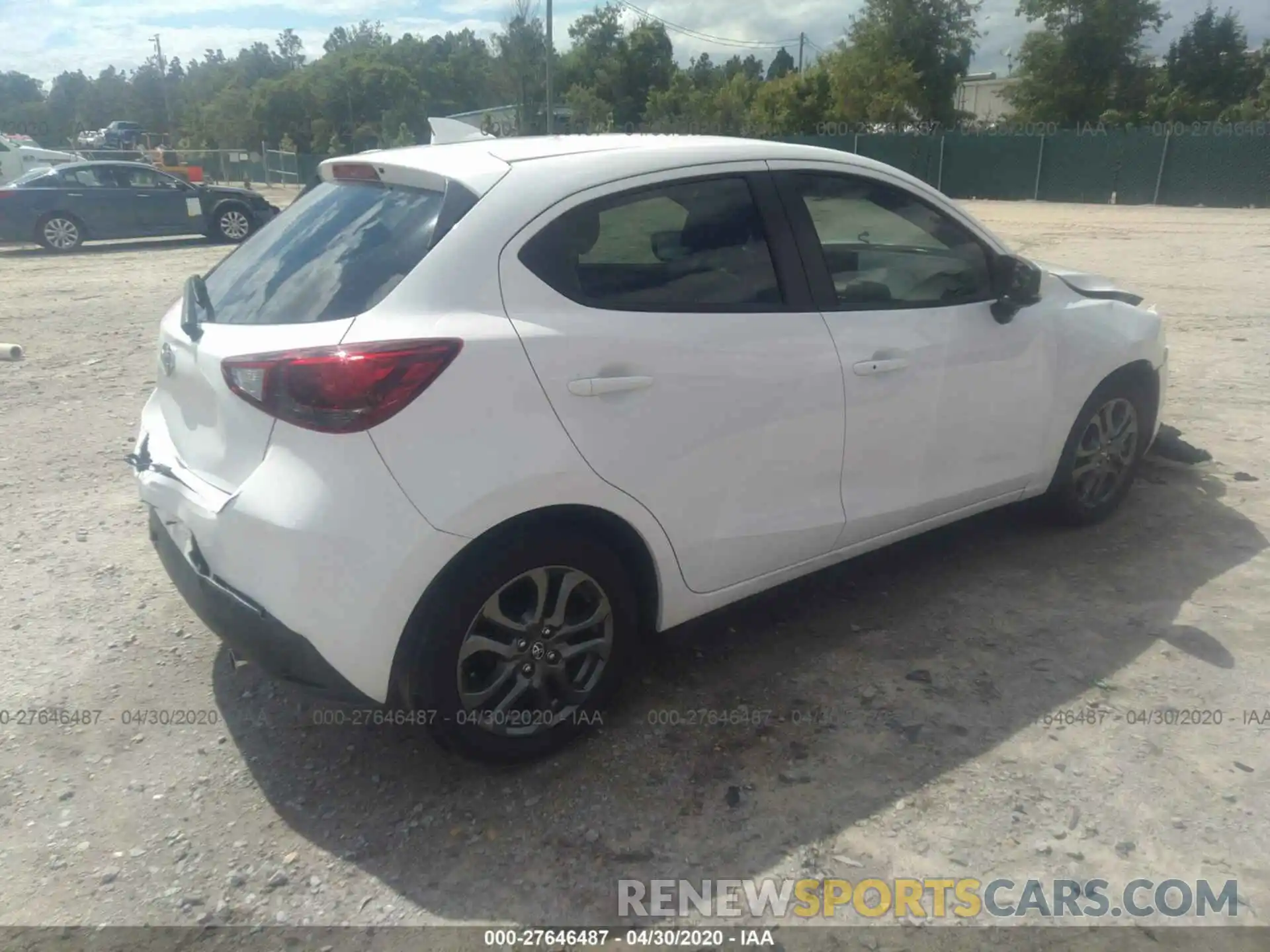 4 Photograph of a damaged car 3MYDLBJV1LY702189 TOYOTA YARIS 2020