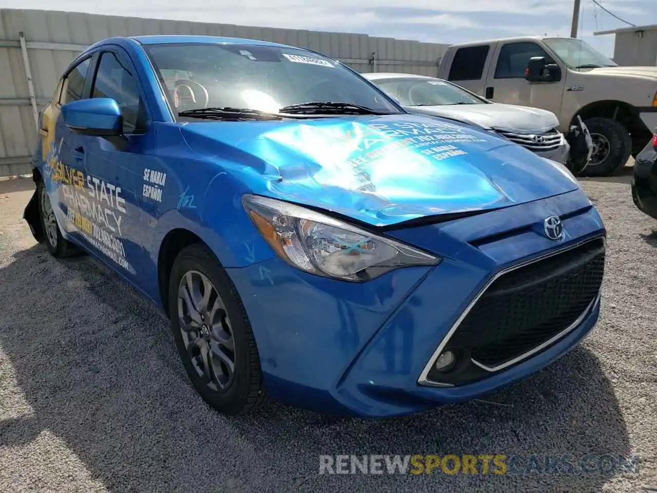 1 Photograph of a damaged car 3MYDLBJV1LY707747 TOYOTA YARIS 2020