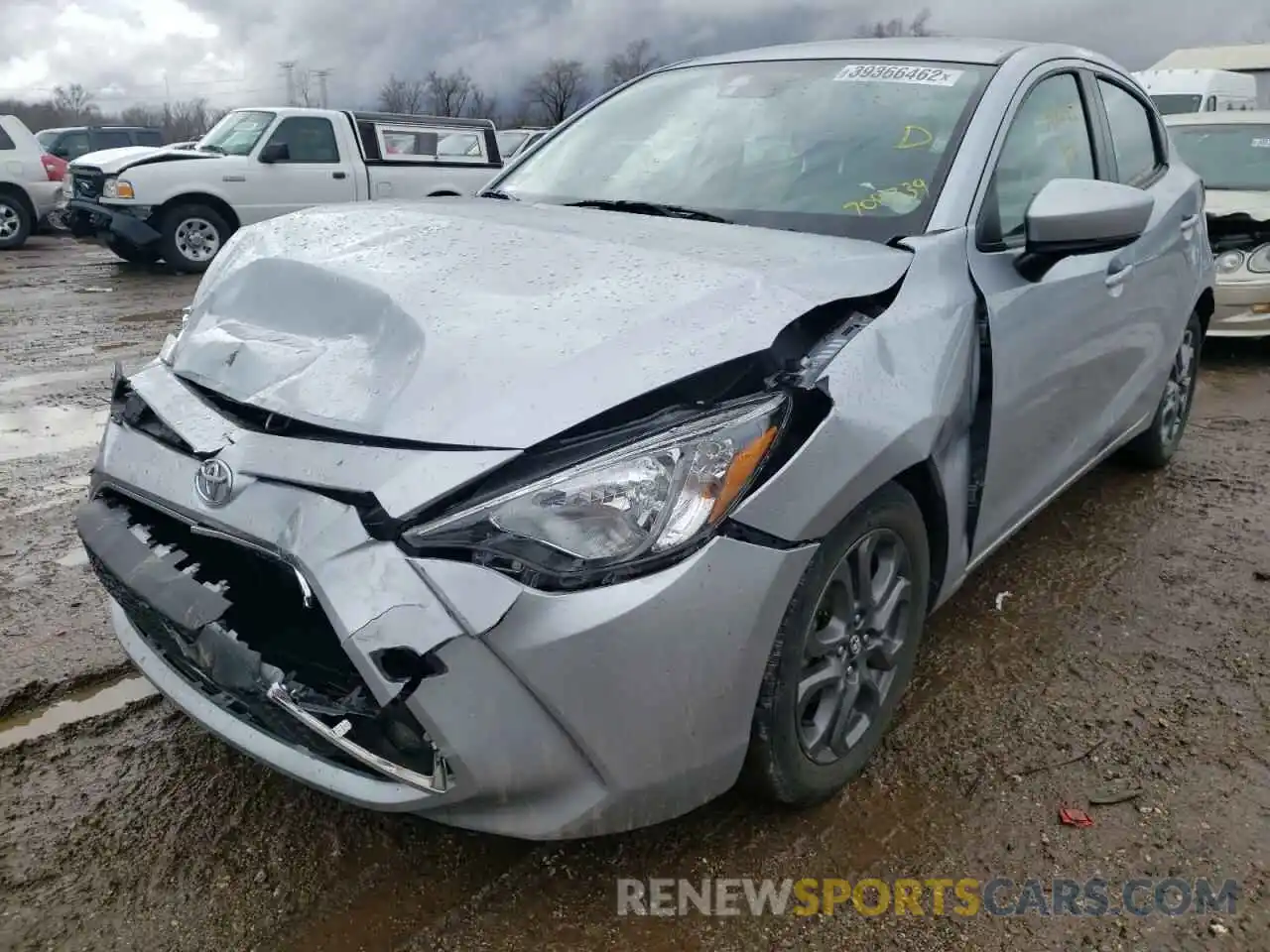 2 Photograph of a damaged car 3MYDLBJV1LY709739 TOYOTA YARIS 2020