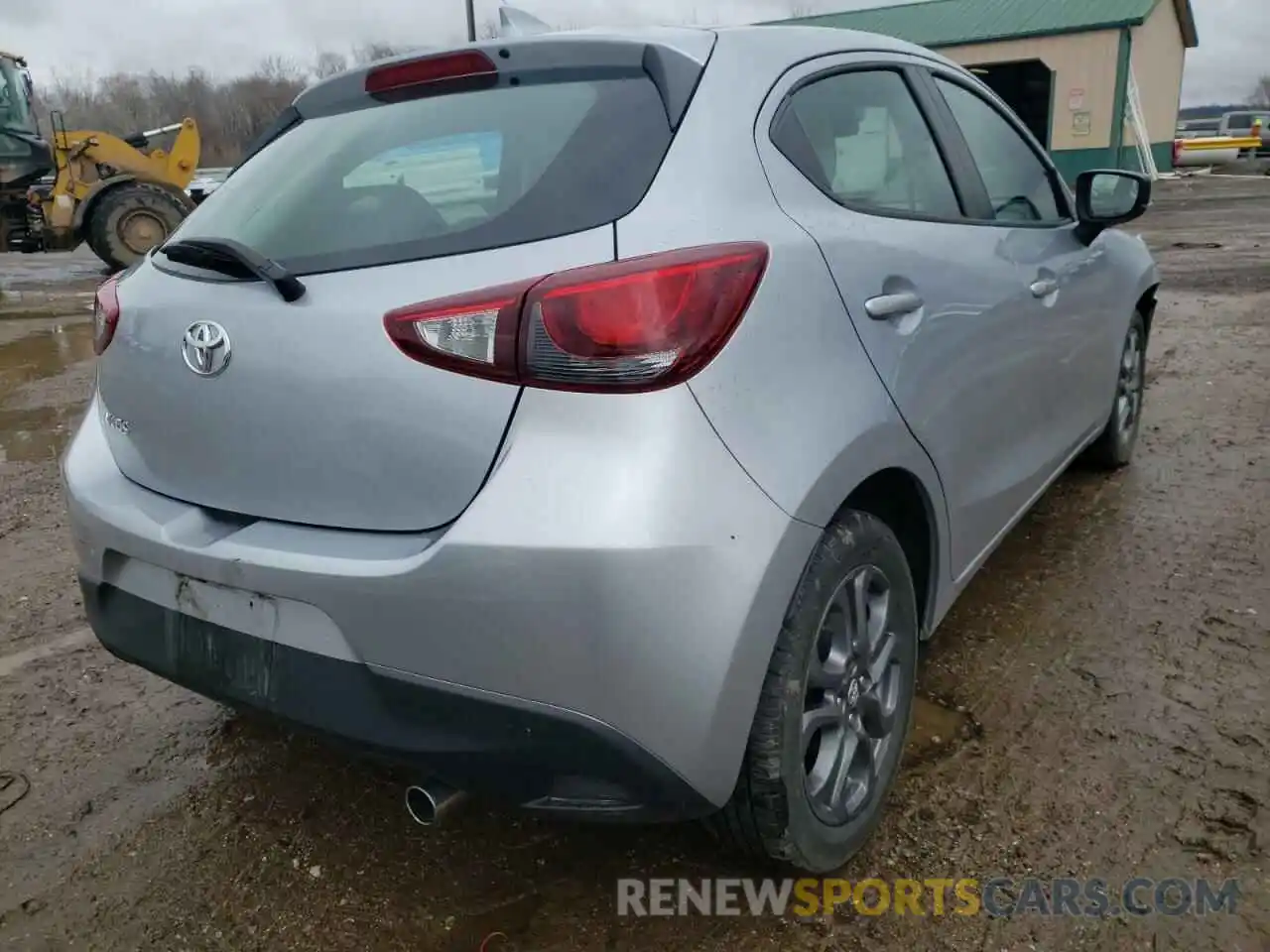 4 Photograph of a damaged car 3MYDLBJV1LY709739 TOYOTA YARIS 2020