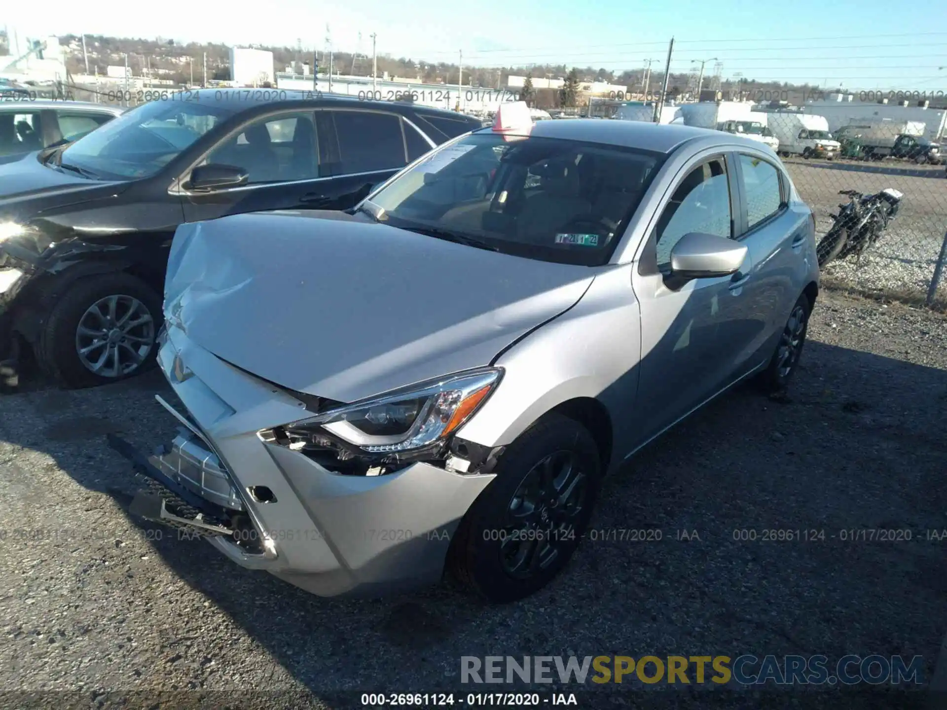 2 Photograph of a damaged car 3MYDLBJV1LY710874 TOYOTA YARIS 2020