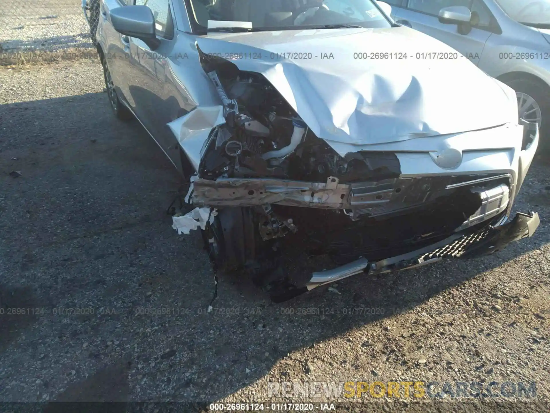 6 Фотография поврежденного автомобиля 3MYDLBJV1LY710874 TOYOTA YARIS 2020