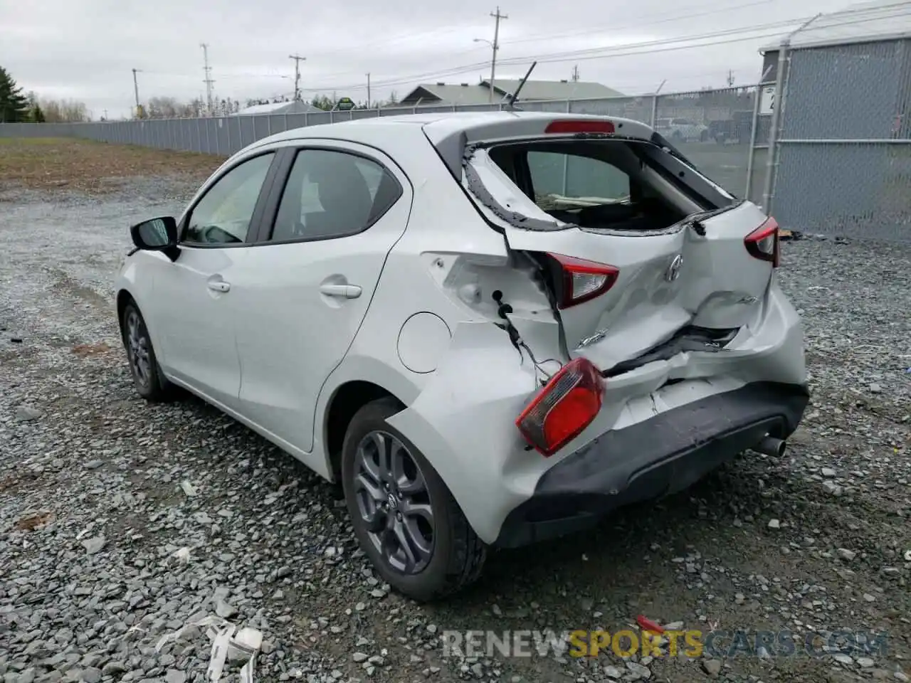 3 Photograph of a damaged car 3MYDLBJV1LY713760 TOYOTA YARIS 2020