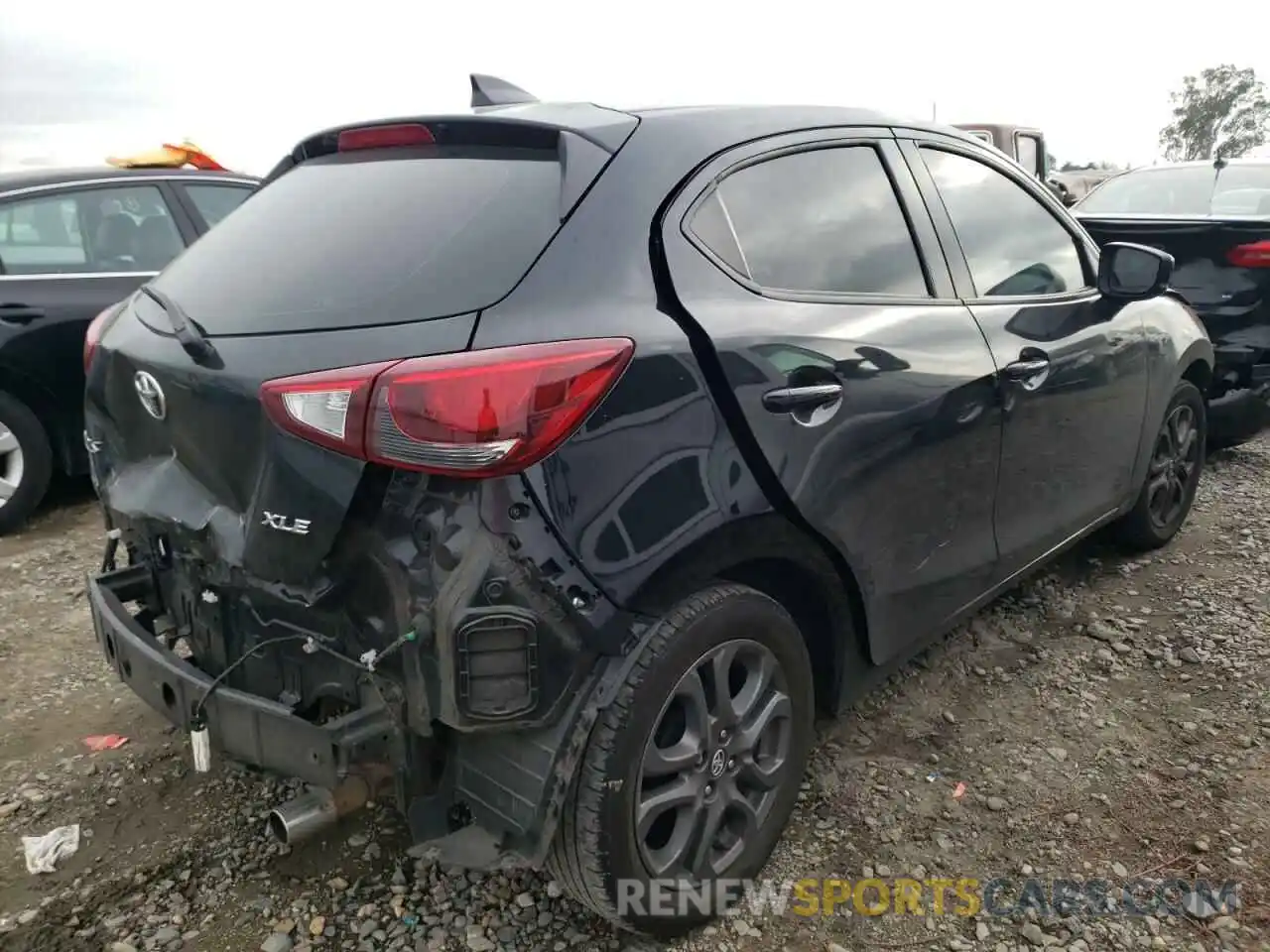 4 Photograph of a damaged car 3MYDLBJV2LY702119 TOYOTA YARIS 2020