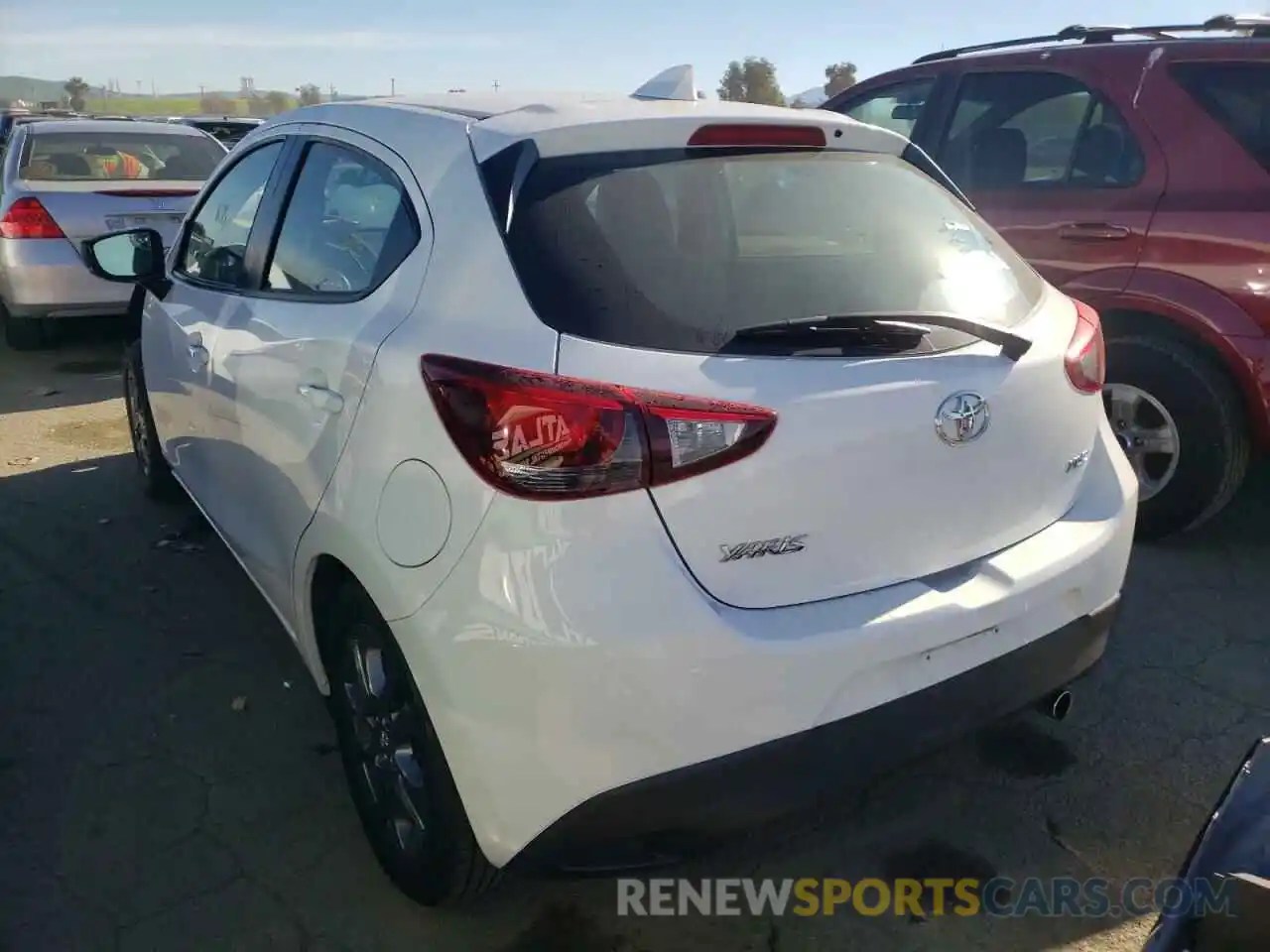 3 Photograph of a damaged car 3MYDLBJV2LY702489 TOYOTA YARIS 2020