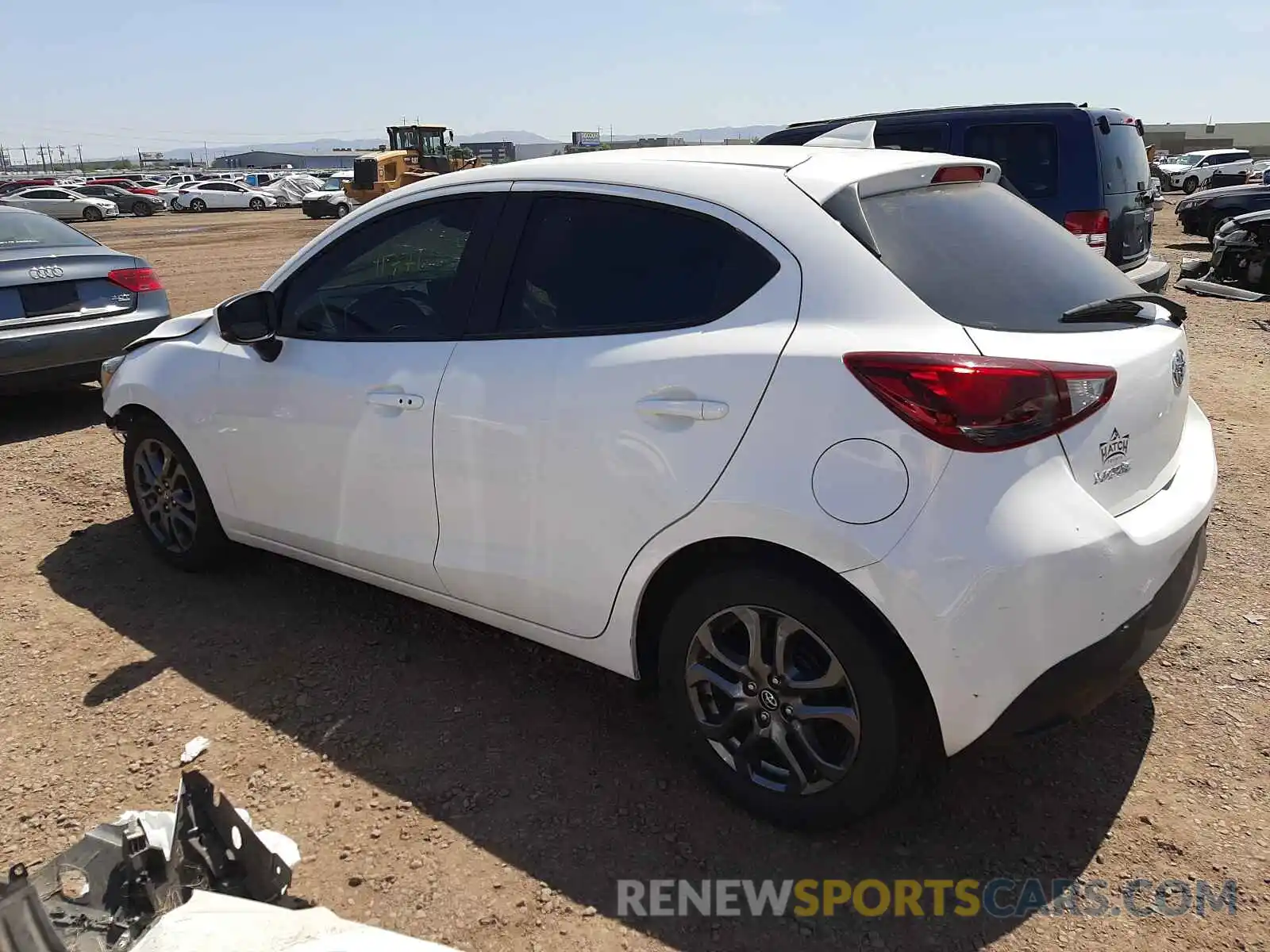 3 Photograph of a damaged car 3MYDLBJV2LY707014 TOYOTA YARIS 2020