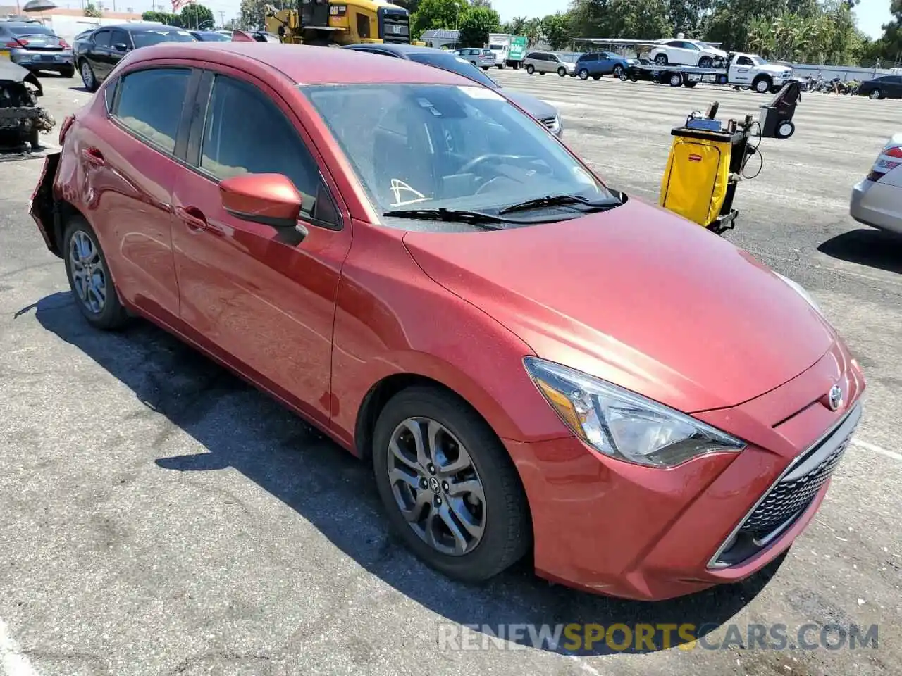 1 Photograph of a damaged car 3MYDLBJV3LY702095 TOYOTA YARIS 2020