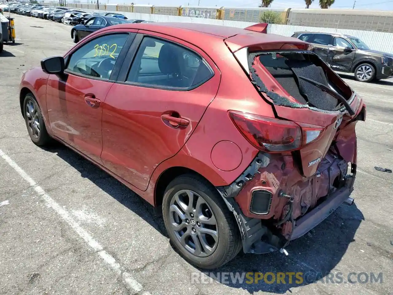 3 Photograph of a damaged car 3MYDLBJV3LY702095 TOYOTA YARIS 2020